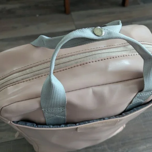 Kapten & Son Malmö Cherry Blossom Laptop Waterproof Backpack Pink Commuter Work - Picture 6 of 15